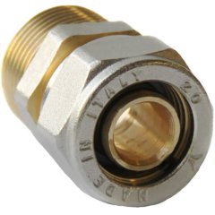 Муфта с НР (компресс.) Pro Aqua D 20x3/4, K01-20-M20