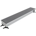Внутрипольный конвектор Askon КВП 110х170х3700 (решётка анодированная в натуральный алюминий), КВП 110/170/3700