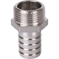 Штуцер STOUT НР никелированный 3/4 x20, SFT-0067-003420