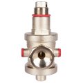 Редуктор давления ROMMER PN25 вн/вн 1 с выходом под манометр, RVS-0008-000025