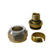 Комплект резьбозажимных соединений РЕХАУ RAUTITAN stabil 20х2.9хG3/4 для труб из сшитого полиэтилена, 12664621001