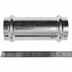 Муфта ROMMER надвижная ВПр, 42, из нержавеющей стали прессовой, RSS-1019-000042