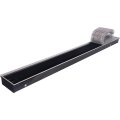 Внутрипольный конвектор STOUT SCN-1100 80х190х1800 (Решётка роликовая) правое подключение, SCN-1100-0819180