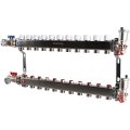 Коллектор из нержавеющей стали в сборе без расходомеров ROMMER 11 выходов, RMS-3210-000011