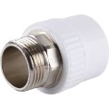 Муфта комбинированная Kalde под шестигранник (наруж. резьба, 32x1 ) для полипропиленовых труб под сварку, 3222-nmo-321006