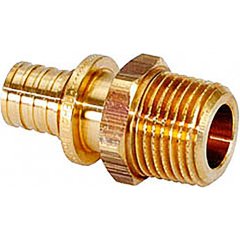 Переходник РЕХАУ RAUTITAN с наружной резьбой 40-R 1 1/4 RX+ для труб из сшитого полиэтилена аксиальный, 14563231001