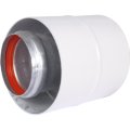 Начальный участок традиционный вертикальный коаксиальный ROMMER D60(м-м)/100(п-п) (Bosch, Buderus, Navien S/C/E, Baxi ECO Nova/Classic, Лемакс) в комп. фланец, RCA-6010-240100