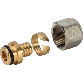 Соединение для пластиковых труб LUXOR TP 95 20х3,4 (резьба 24x19), 67782034