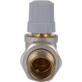 Клапан прямой Danfoss RA-G для однотр. насосной и двухтр.систем отопления Д 20 мм, 013G1677(013G7026)