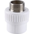Муфта комбинированная Kalde наружняя резьба 25x3/4 для полипропиленовых труб под сварку, 3222-nmo-250c00