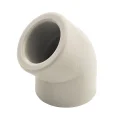 Угольник PPR  25х45, PN25 серый, РТП