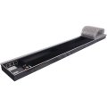 Внутрипольный конвектор STOUT SCN-1100 80х300х2000 (Решётка роликовая) правое подключение, SCN-1100-0830200