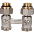 Узел нижнего подключения для радиаторов Meibes Standart line Тип D1/50 прямой, 1/2 НPx3/4 HP, F10011