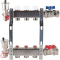 Коллектор из нержавеющей стали в сборе без расходомеров ROMMER 3 выхода, RMS-3210-000003