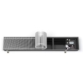 Внутрипольный конвектор VARMANN Qtherm ECO ECO 230x90x1200 201125 (решетка анодированная в цвет алюминия), Q ECO  230.90.1200 201125