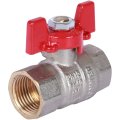 Кран шаровой ROMMER 1/2 ВН/ВН, ручка бабочка, RBV-0003-0110215