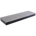 Внутрипольный конвектор STOUT SCN-1100 80х300х1000 (Решётка роликовая) правое подключение, SCN-1100-0830100
