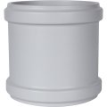 Муфта двухраструбная канализационная бесшумная STOUT D110, SKB-0006-000110