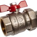Распределительный коллектор из латуни с расходомерами STOUT 6 выходов, SMB 0473 000006