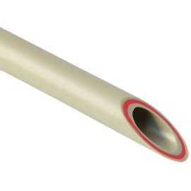 Труба армированная стекловолокном Pro Aqua RUBIS d=125 PP-R SDR 6 Серая, PA37026PG