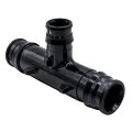 Тройник переходной радиальный PPSU 25x16x16, черный,RTP