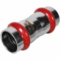 Муфта ROMMER равнопроходная ВПр, 18, из нержавеющей стали прессовой, RSS-1017-000018