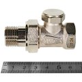 Клапан запорно-балансировочный ROMMER RVL-0001-100015 прямой 1/2, RVL-0001-100015