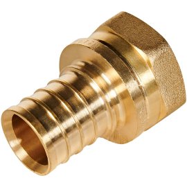 Переходник с накидной гайкой ROMMER 32xG 1 для труб из сшитого полиэтилена аксиальный, RFA-0019-003210