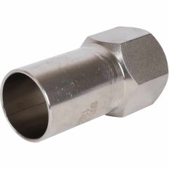 Вставка ROMMER переходная НПр-ВР, 28х3/4, из нержавеющей стали прессовой, RSS-1023-002834