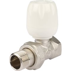 Клапан ручной терморегулирующий STOUT SVRs с неподъемным шпинделем, прямой 1/2, SVRs-1172-000015