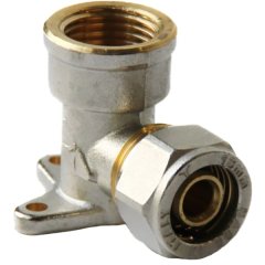 Угольник Pro Aqua D 20x1/2 с креплением ВР (компресс.), K22-20-F15