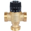 Термостатический смесительный клапан для систем отопления и ГВС STOUT 30-65°С KV 1,8, SVM-0125-186525