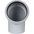Отвод канализационный бесшумный STOUT D110х67°, SKB-0011-011067