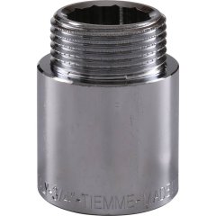 Удлинитель TIEMME НВ 30мм-3/4 хром для стальных труб резьбовой, 1500240