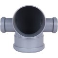 Отвод Sinikon с двумя патрубками ПП D110/050*87°, 556003.R