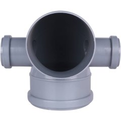 Отвод Sinikon с двумя патрубками ПП D110/050*87°, 556003.R