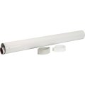 *SCA-6010-001000 STOUT Элемент дымохода DN60/100 труба коаксиальная 1000 мм п/м, уплотнения и хомут в комплекте, SCA-6010-001000
