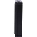 Проводной комнатный регулятор STOUT R-9b, черный, STE-0101-009002