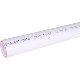 Труба полипропиленовая армированная Политэк d=20х2,8 (PN 20) (стекловолокно) (цвет белый), 9200020028