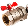 Распределительный коллектор из латуни с расходомерами STOUT 12 выходов, SMB 0473 000012