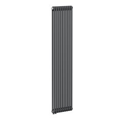 Трубчатый радиатор RIFAR TUBOG 2180/10 секций нижнее подключение DV1 (Титан), TUB 2180-10-DV1-TI