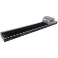 Внутрипольный конвектор STOUT SCN-1100 80х240х1600 (Решётка роликовая) правое подключение, SCN-1100-0824160