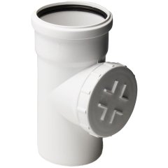 Ревизия с крышкой Pro Aqua Stilte D160 Белая, ST616000W