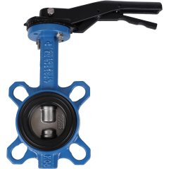 *VPI4449-02EP0050 Tecofi Затвор дисков.поворотный, корпус ковкий чугун, диск нж сталь VPI4449 Ду50 Ру16 EP, VPI4449-02EP0050