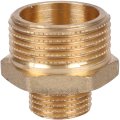 Ниппель HH TIEMME 1х1/2 для стальных труб резьбовой, 1500089