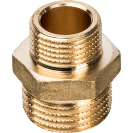 Ниппель НН STOUT переходной 1/2X3/8, SFT-0003-001238