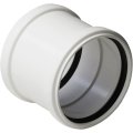 Муфта двухраструбная Pro Aqua Белая Stilte D160, ST301620W