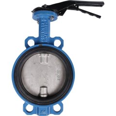 *VPI4449-02EP0150 Tecofi Затвор дисков.поворотный, корпус ковкий чугун, диск нж сталь VPI4449 Ду150 Ру16 EP, VPI4449-02EP0150
