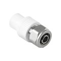Переход Pro Aqua d=20x16 PP-R на PEX или металлопластиковую трубу серый, PA76008PG