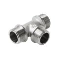 Тройник Pro Aqua D 1 латунный резьбовой, Н, 03-m25-m25-m25x